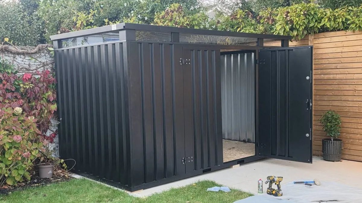 CUBE Steel Storage Unit with Top Panorama - Image 4