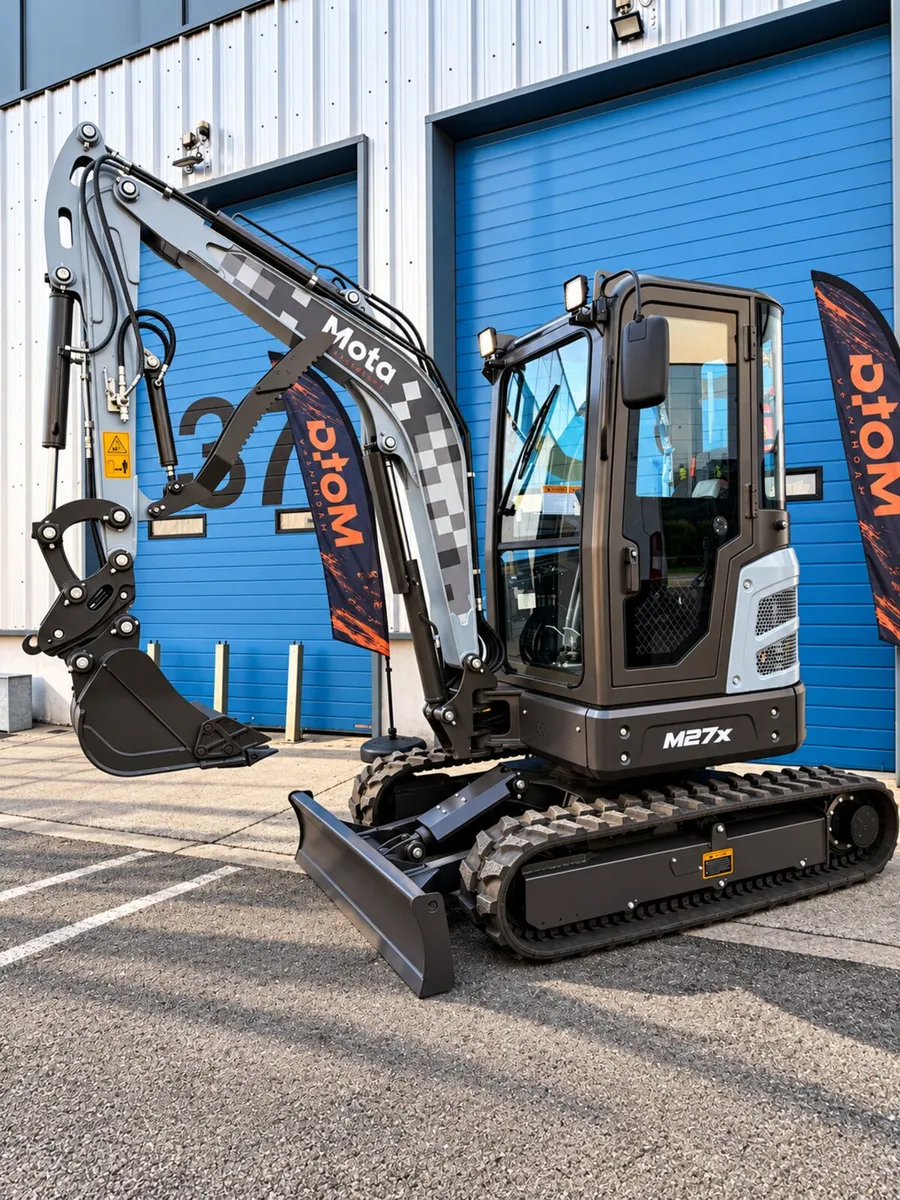 2.7 Tonne M27x | Kubota D1105 | 2 YEAR WARRANTY - Image 3
