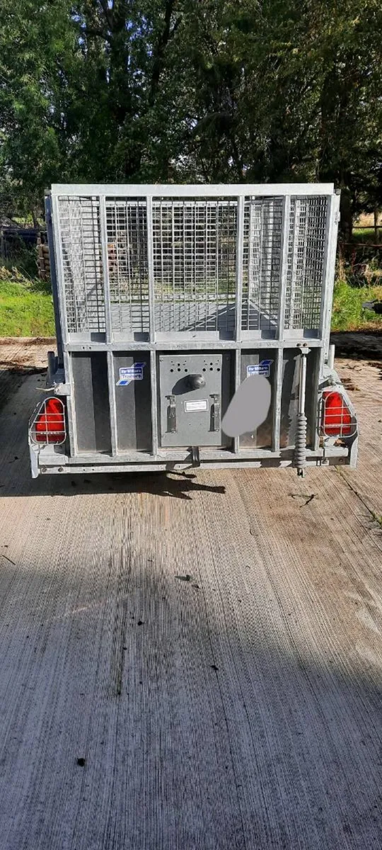 Ifor Williams 8'2 x 4'2 single axel car trailer - Image 3