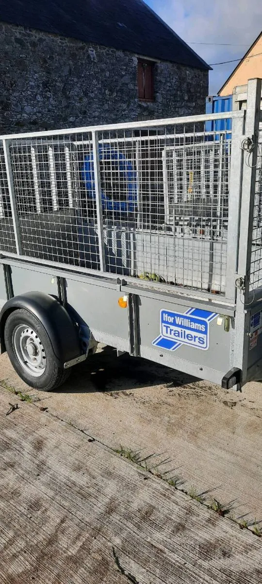 Ifor Williams 8'2 x 4'2 single axel car trailer - Image 1