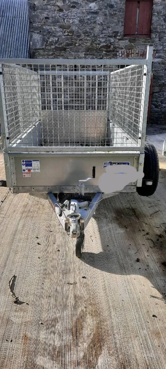 Ifor Williams 8'2 x 4'2 single axel car trailer - Image 2