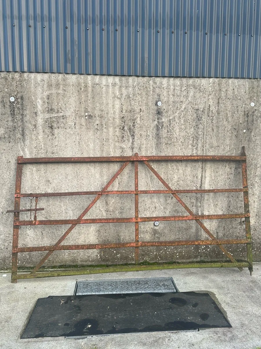 Old Style Wrought Iron Gate - Image 1