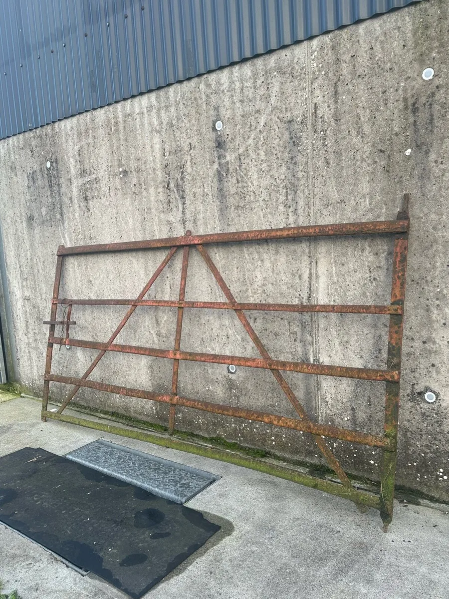 Old Style Wrought Iron Gate - Image 2
