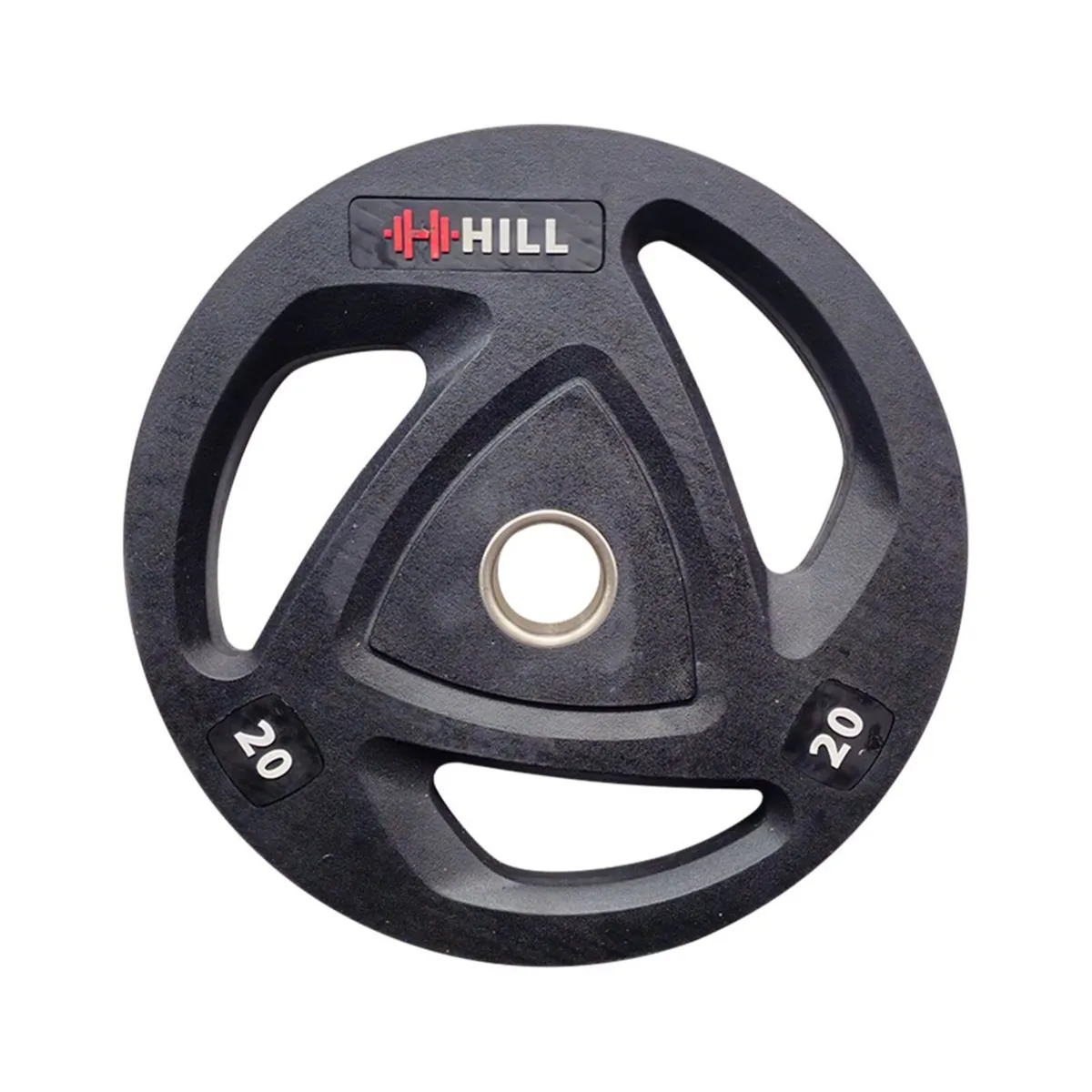 1" Rubber Coated Plates (Pairs) - Weights Gym - Image 2