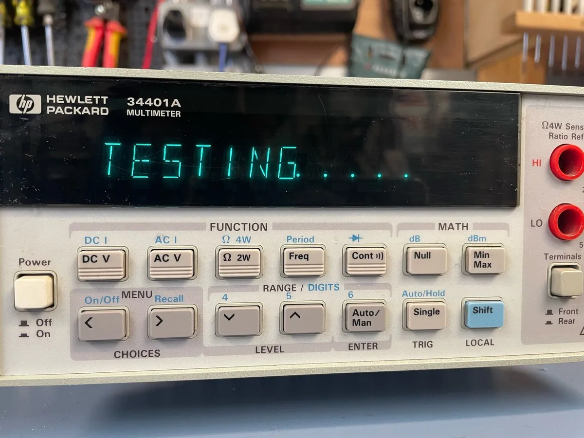 Hewlett Packard 34401A multimeter for sale in Cork for €285 on DoneDeal