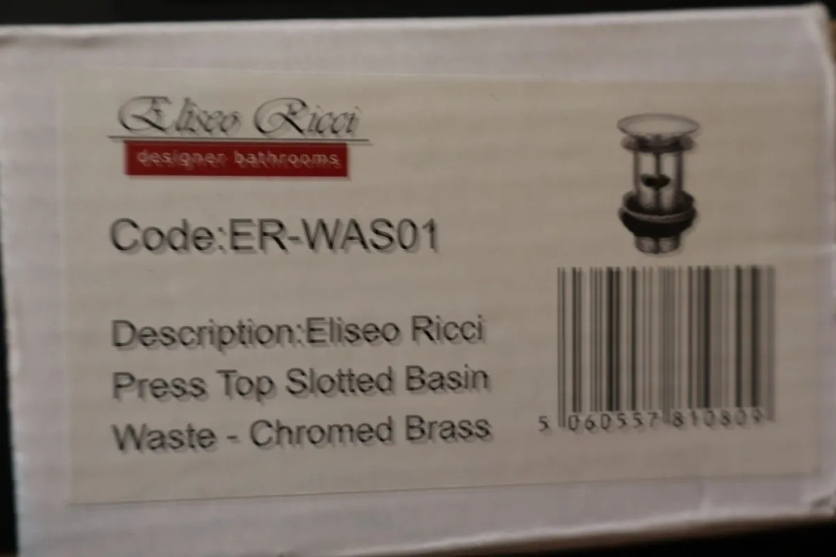 Basin Waste - Chrome