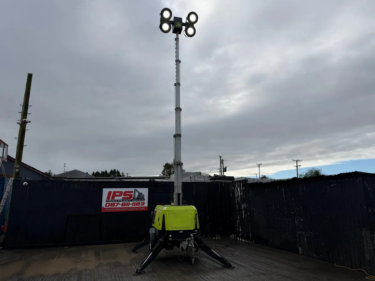 Heimdall HD-S Mobile Diesel LED Lighting Tower - Image 1