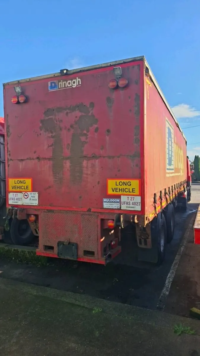 Curtainsider 24ft steering axel - Image 1