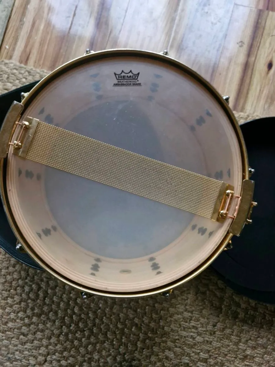 Pearl mastersound maple snare drum 14 x 6.5 - Image 4