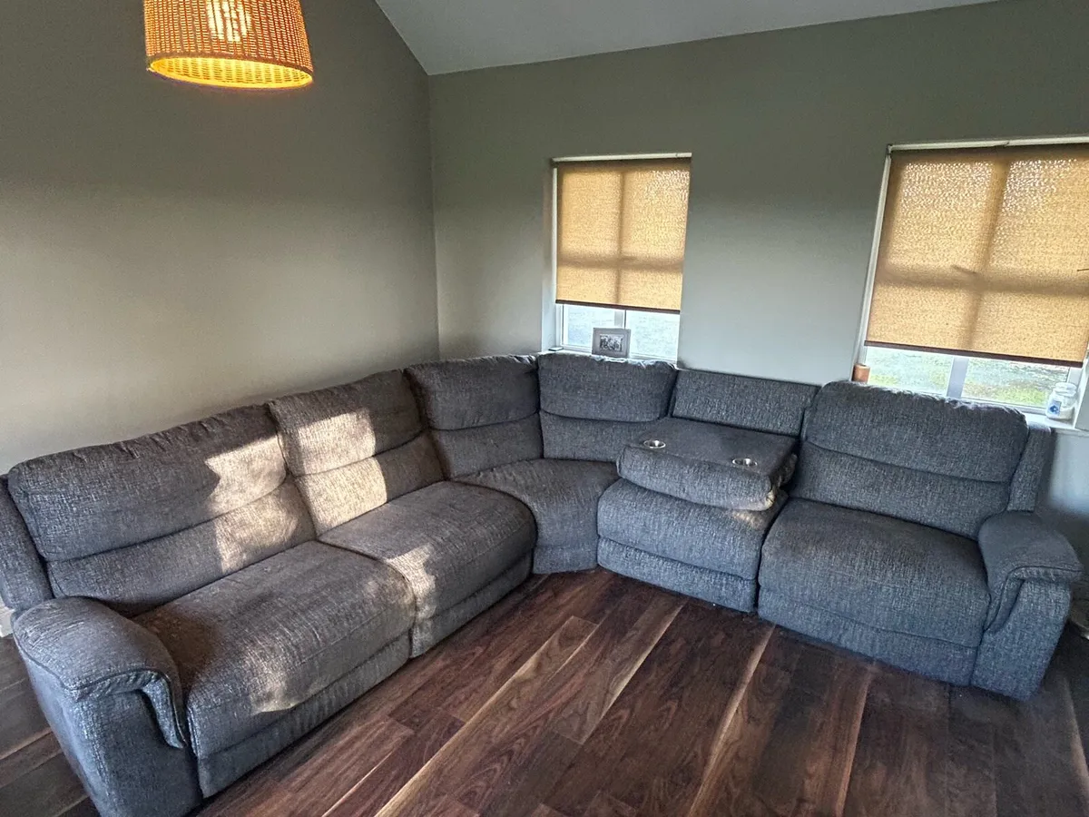 Large L shaped sofa - Image 1