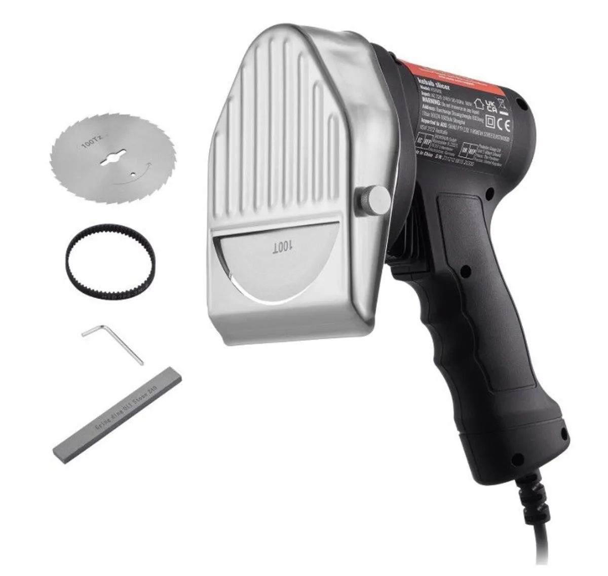 Electric Wired Turkish Barbecue Knife+2 Wavy Blade - Image 1