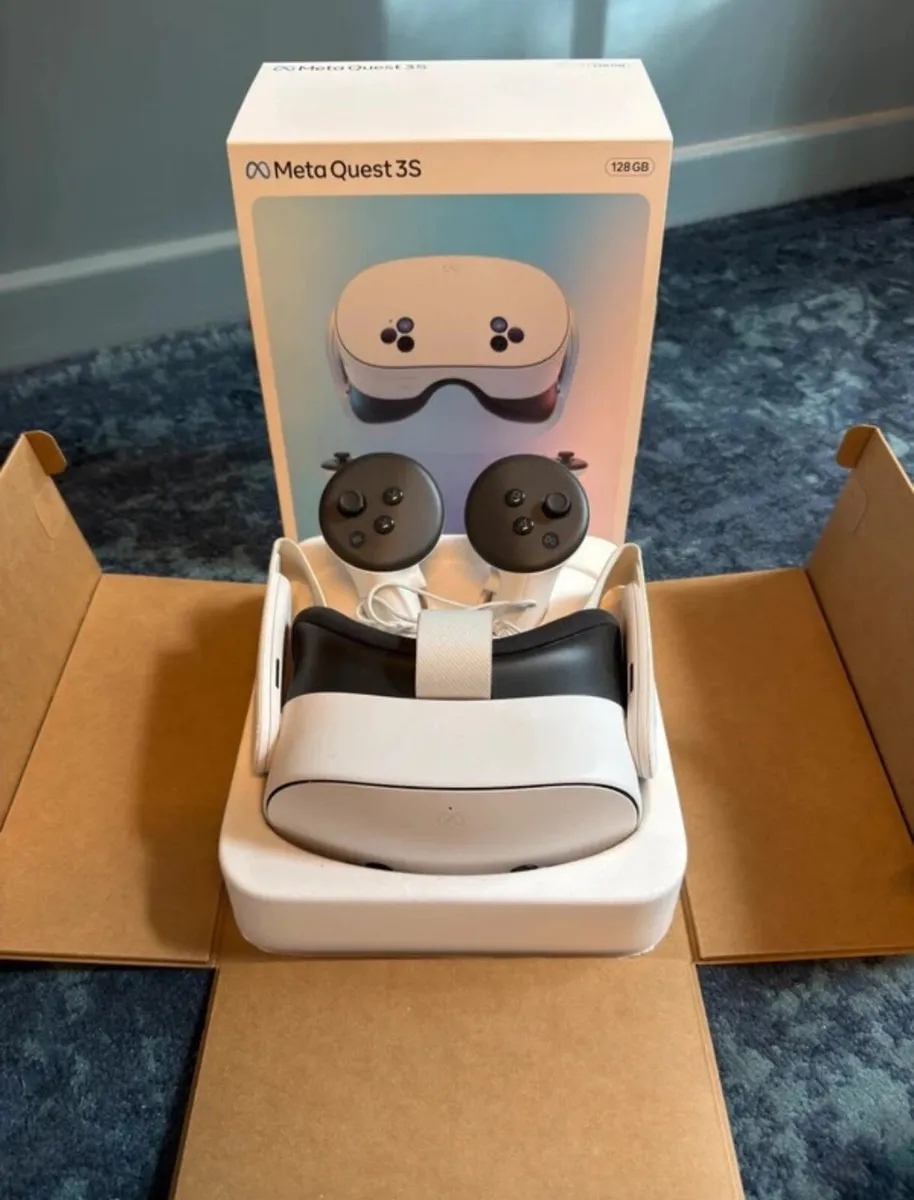 🔥 Meta Quest 3S 128GB VR Headset – Complete Set - Image 1