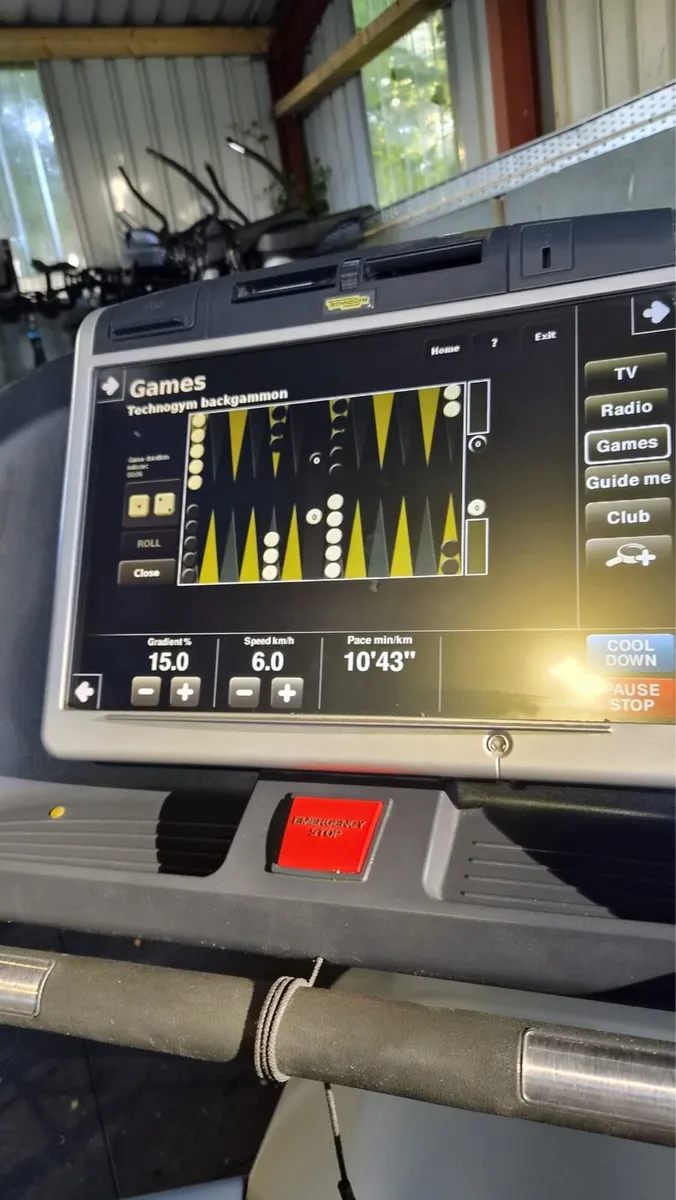 TECHNOGYM COMMERCIAL TREADMILL TOUCHSCREEEN - Image 2