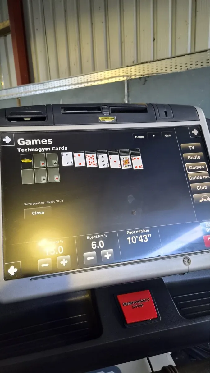 TECHNOGYM COMMERCIAL TREADMILL TOUCHSCREEEN - Image 3