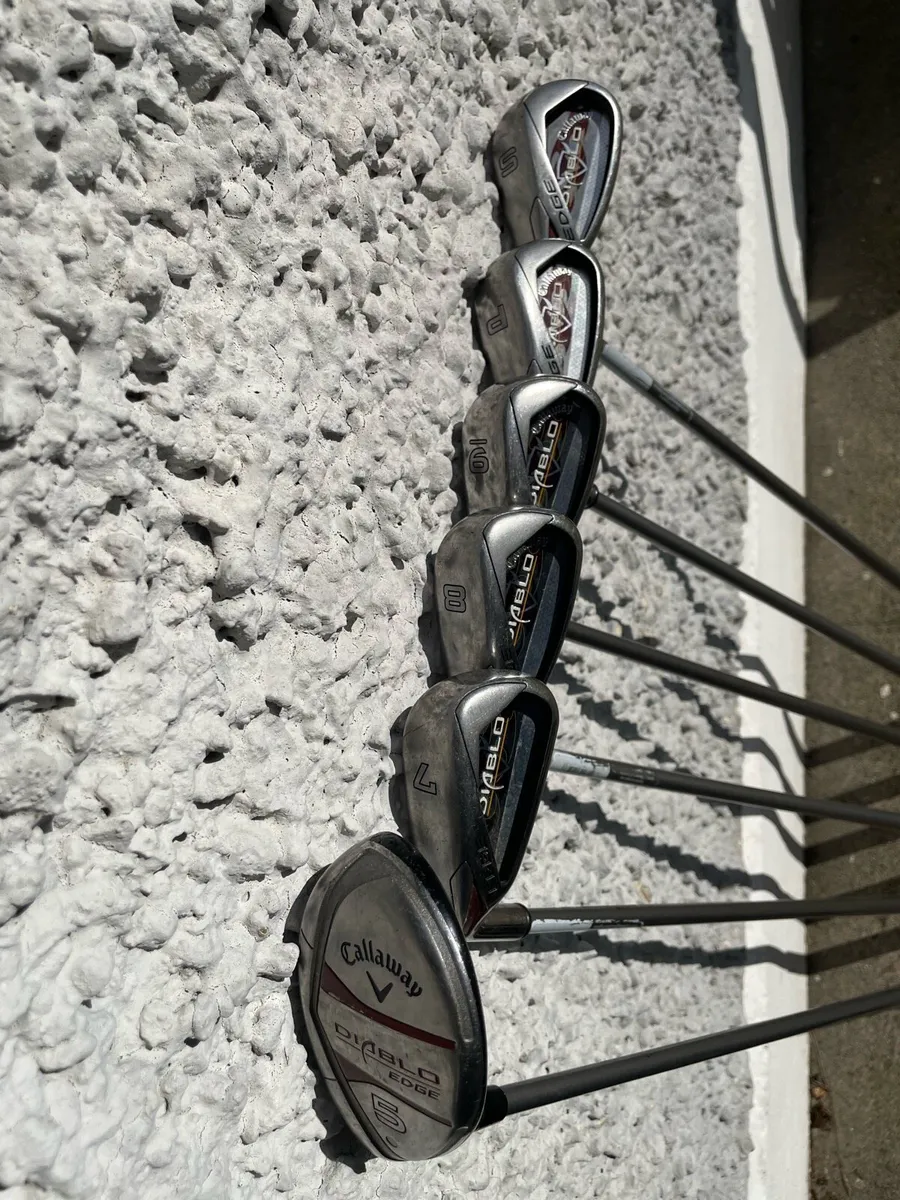 Callaway llefthand ladies golfset - Image 4
