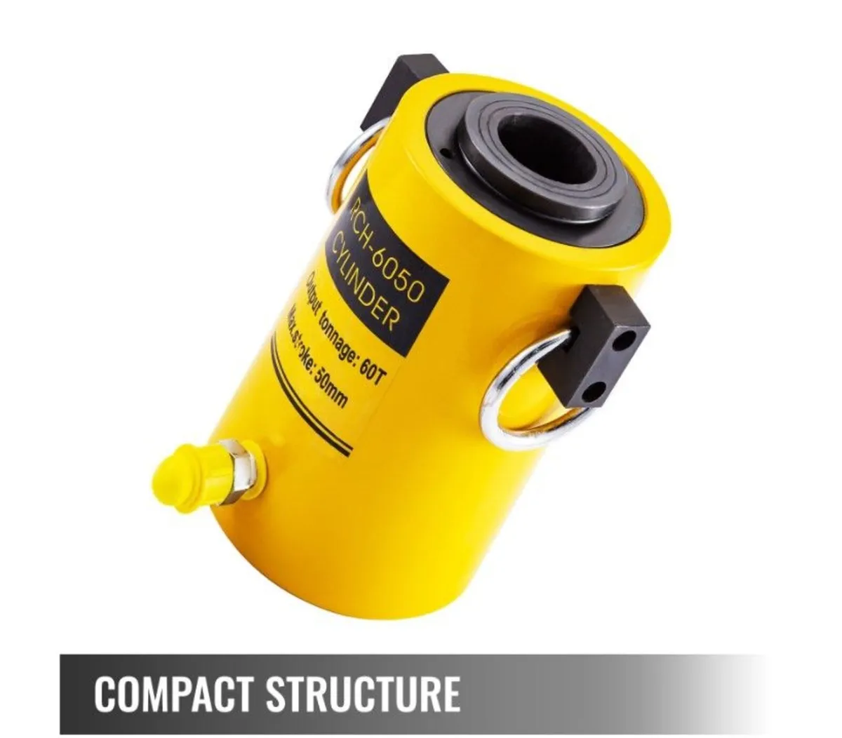 60T 2 Inch Hollow Plunger Hydraulic Cylinder Jack - Image 4