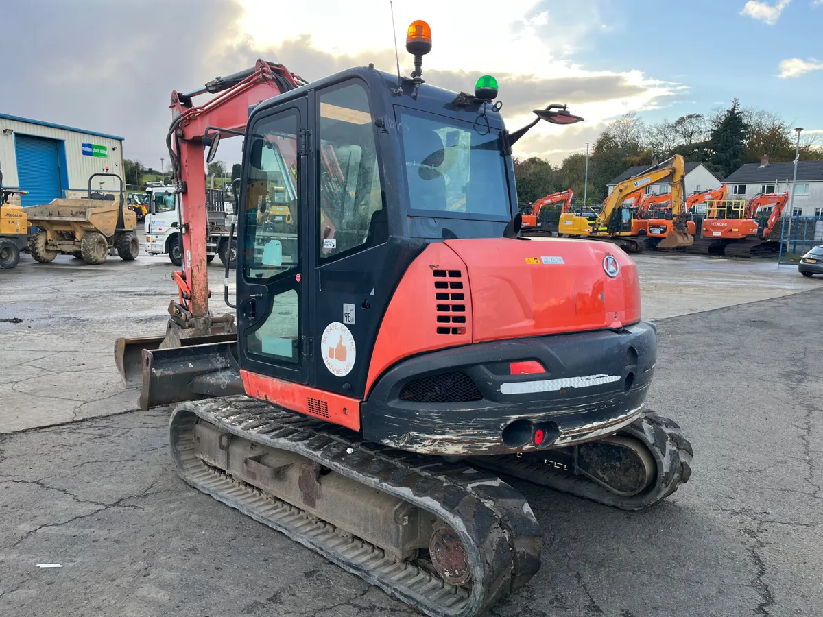 2018 Kubota KX080 Only 4891Hrs 3 Buckets - MULLANS - Image 4