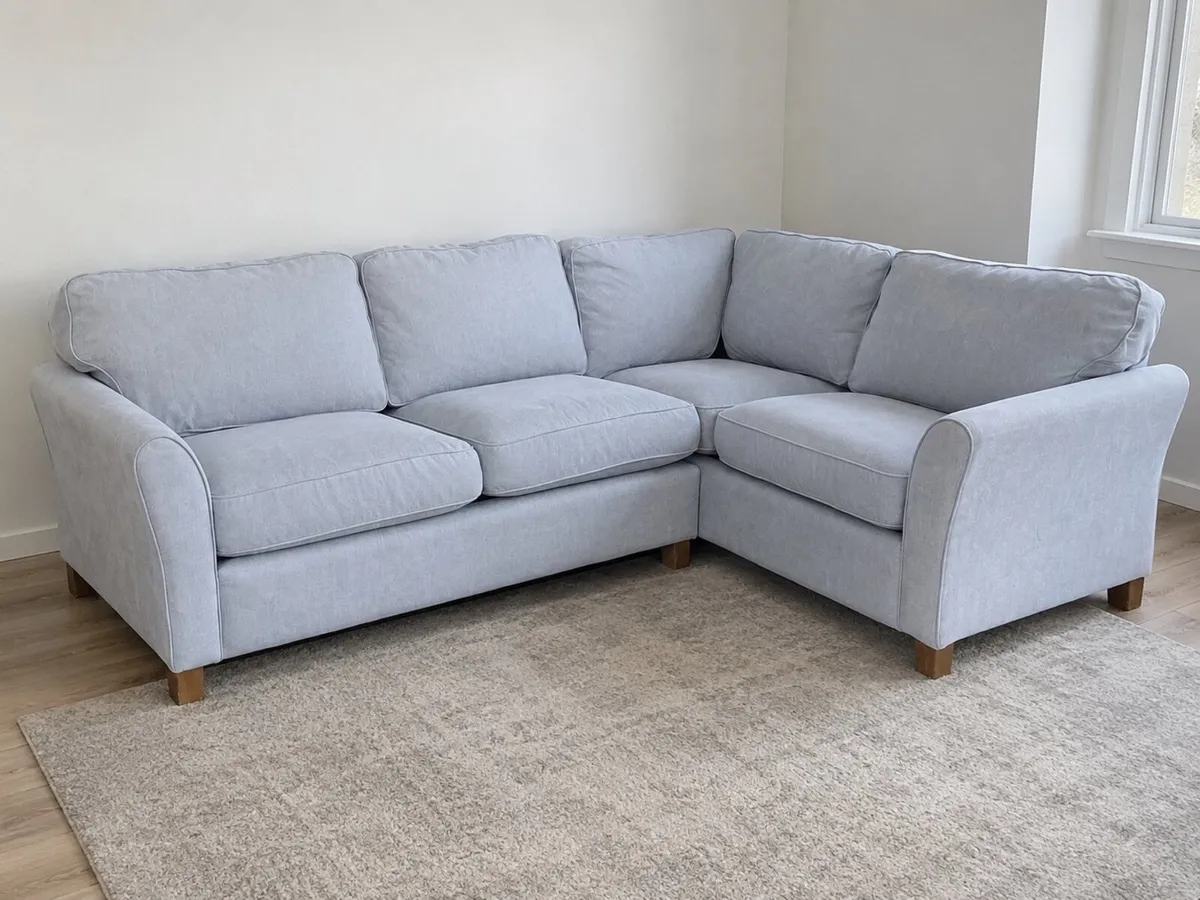 Ez living grey corner sofa - Image 1