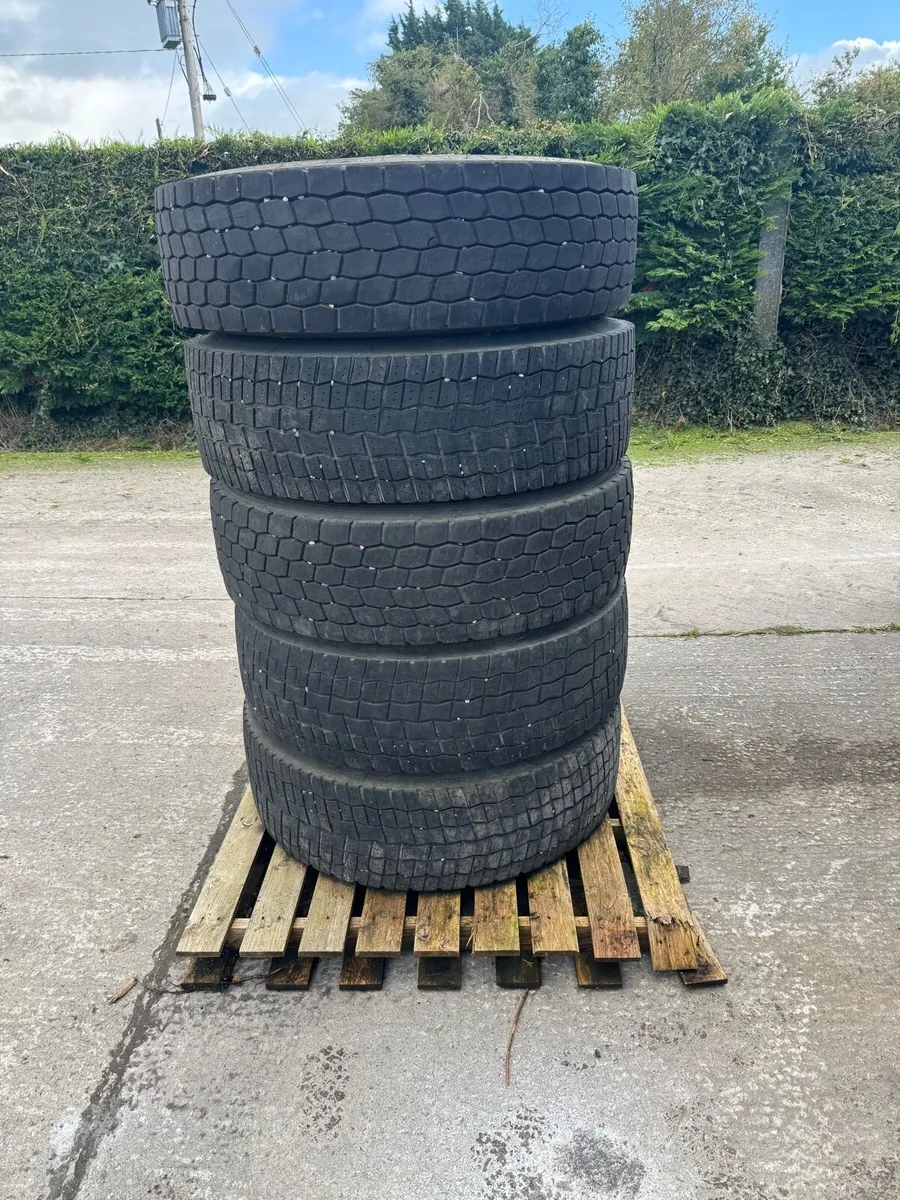 Scania truck wheels 315/80 r22.5 - Image 1