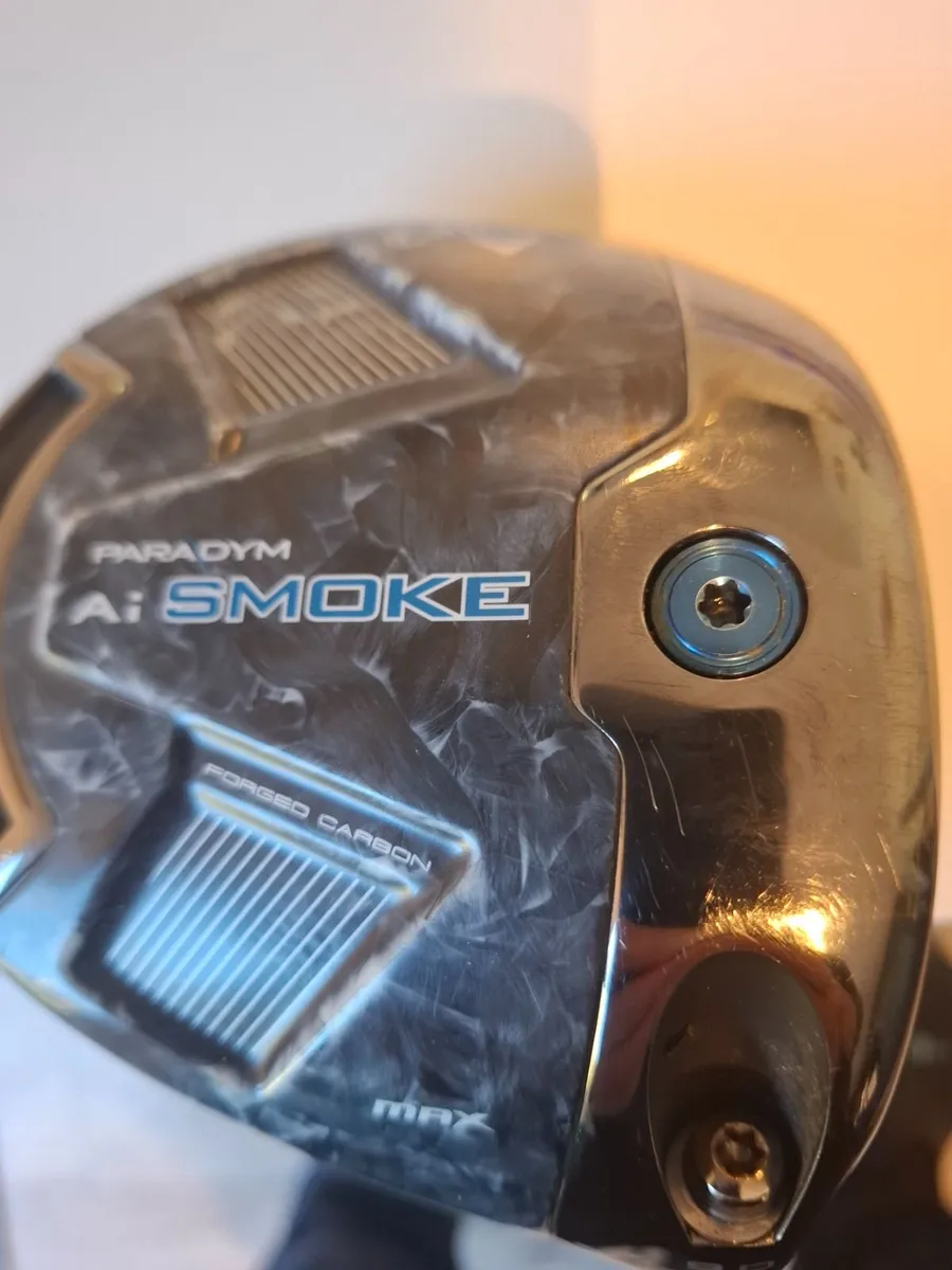 Callaway paradym Ai smoke stif  max D Driver /9deg - Image 1