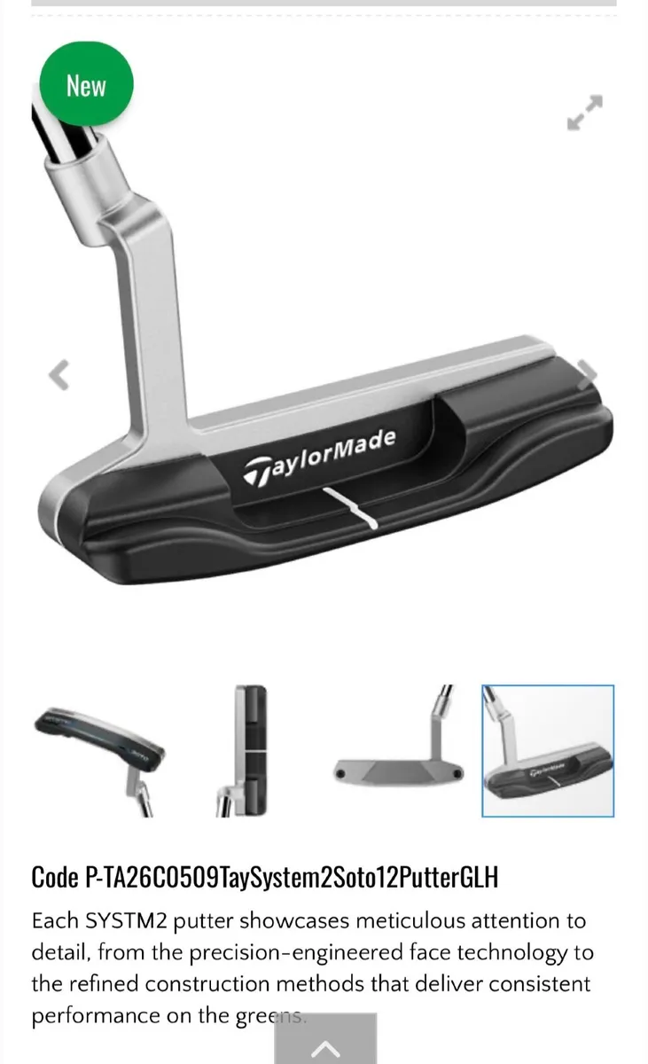 Taylormade system 2 Soto putter - Image 2