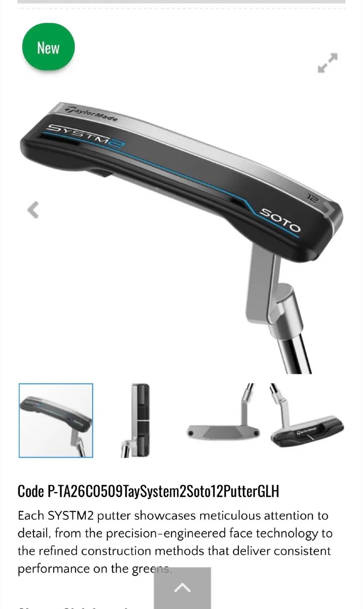 Taylormade system 2 Soto putter - Image 3