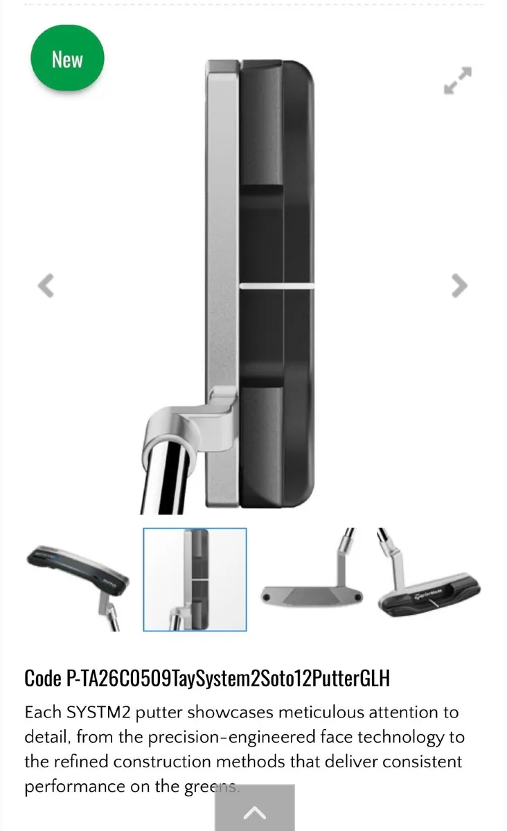 Taylormade system 2 Soto putter - Image 4