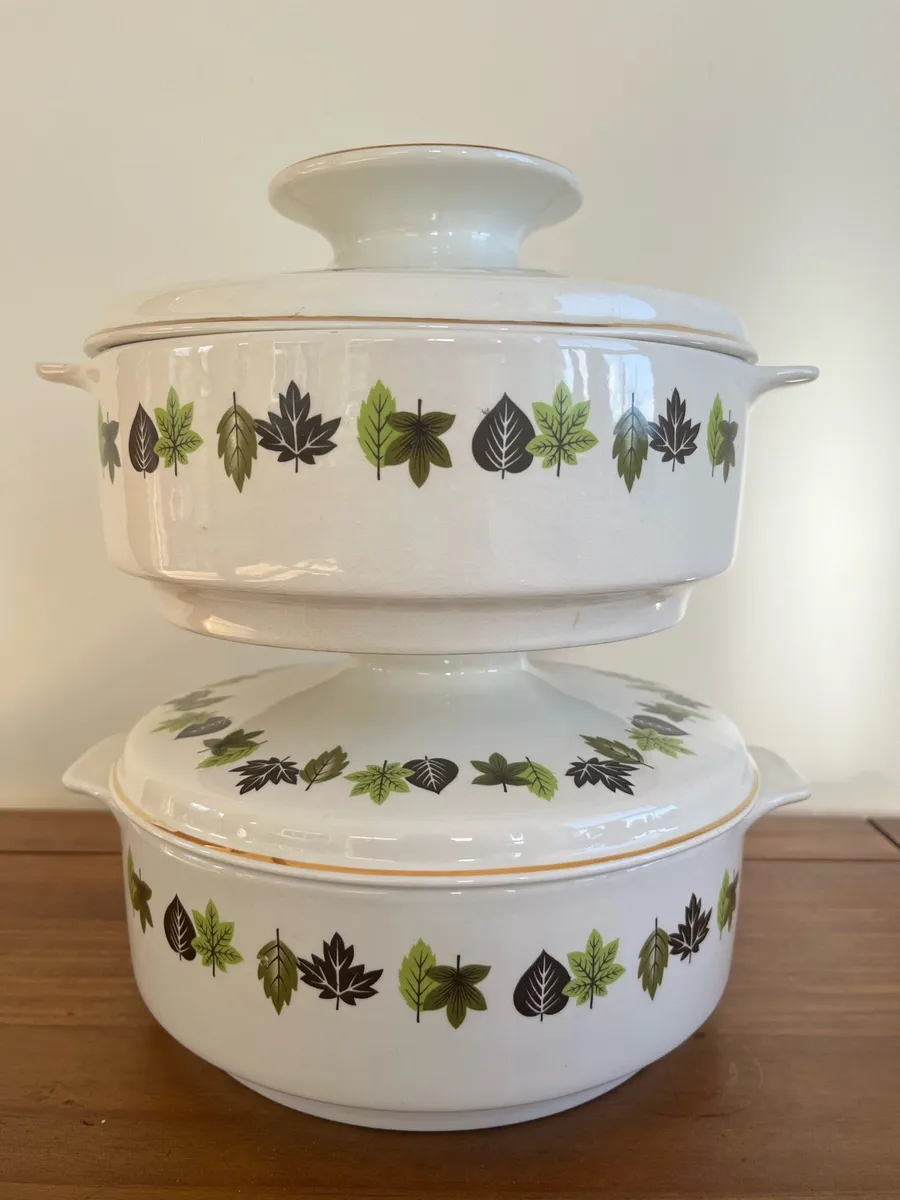 Pair of Arklow Pottery Lidded Tureens - Image 1