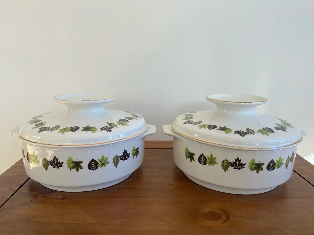 Pair of Arklow Pottery Lidded Tureens - Image 2