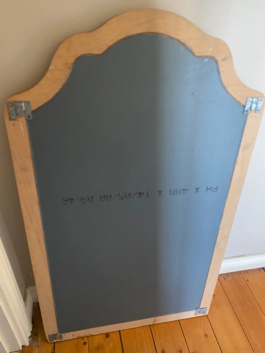 Mirror with wooden frame - Image 1