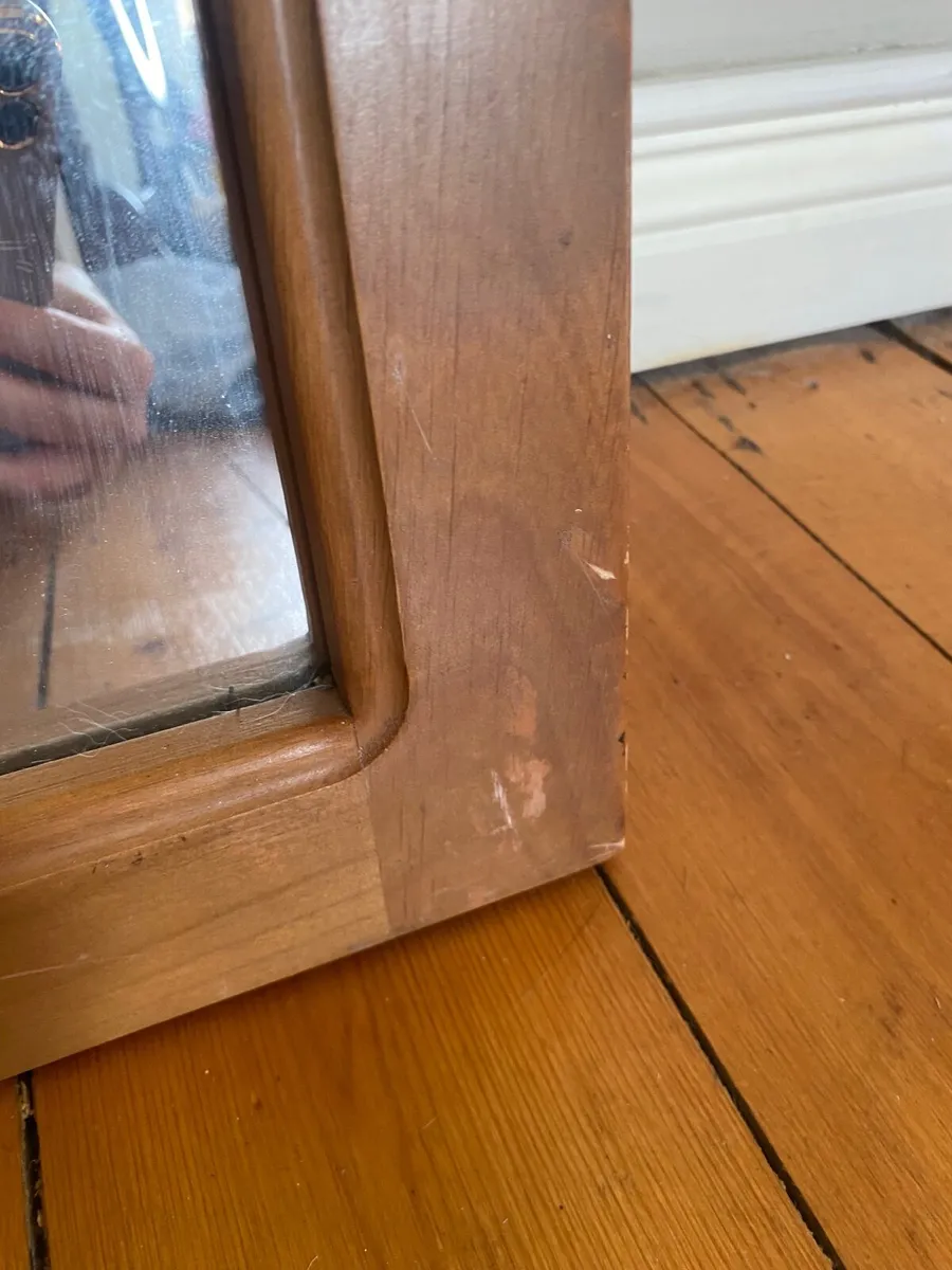 Mirror with wooden frame - Image 3