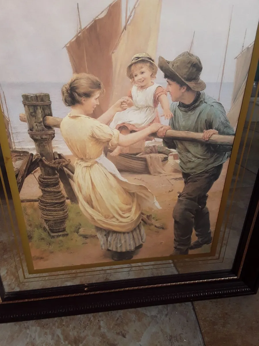 Beautiful picture mahogany frame - Image 3