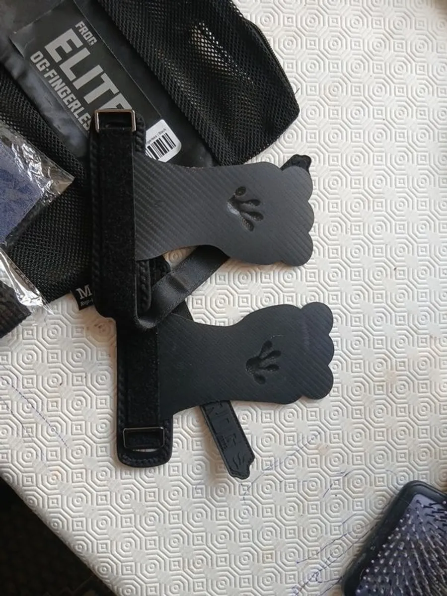 Frog Grips Elite Hd Fingerless - All Black - Image 3
