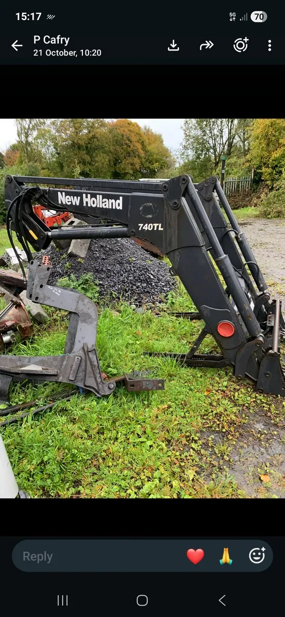 New holland front loader - Image 1