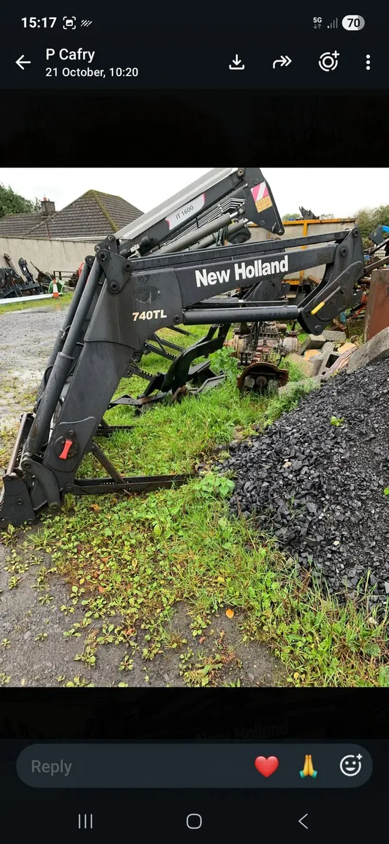 New holland front loader - Image 2