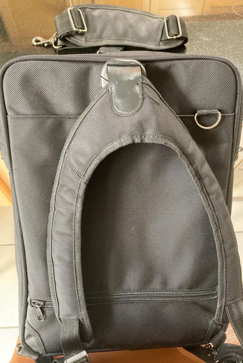 Planet 21 Black Laptop / Travel Backpack - Image 4