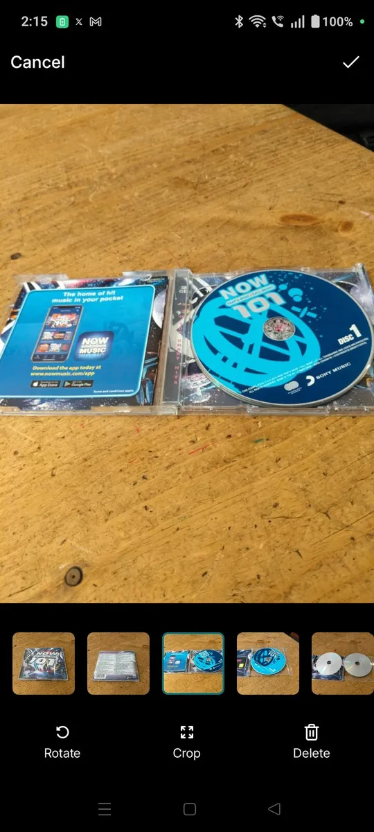 disc CD compilation album titled Now That's What I - Image 3