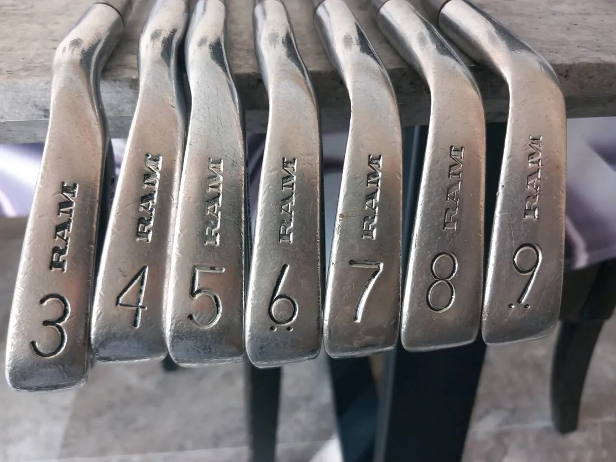 Ram cavity back golf irons. - Image 1