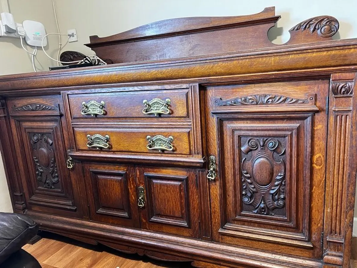 Oak Sideboard / Buffet - Image 2