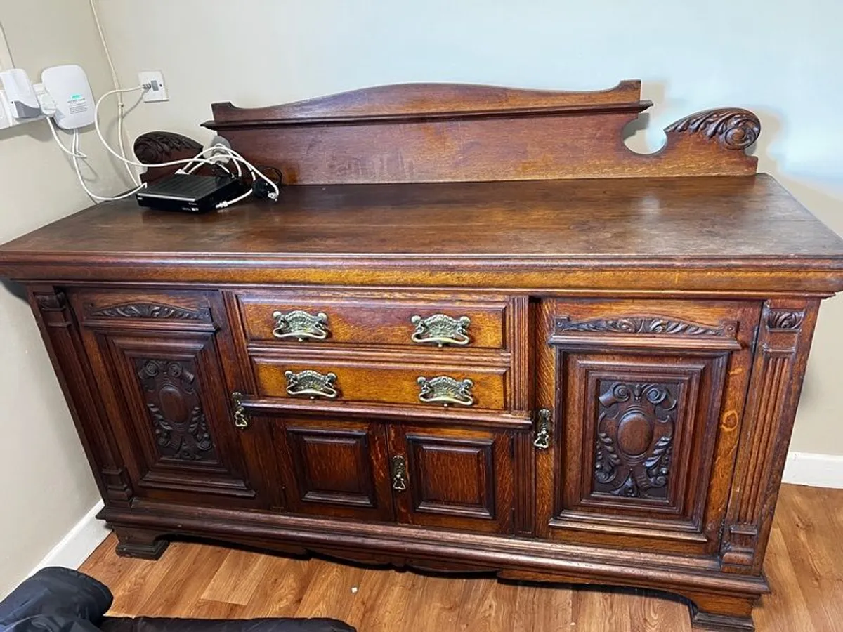 Oak Sideboard / Buffet - Image 4