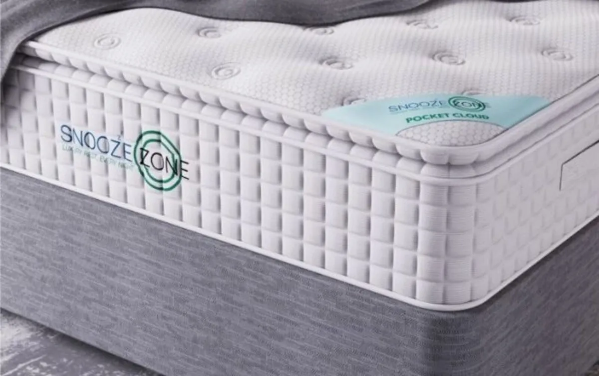 Snooze Zone Pocket Cloud Mattress / 4 Sizes - Image 1