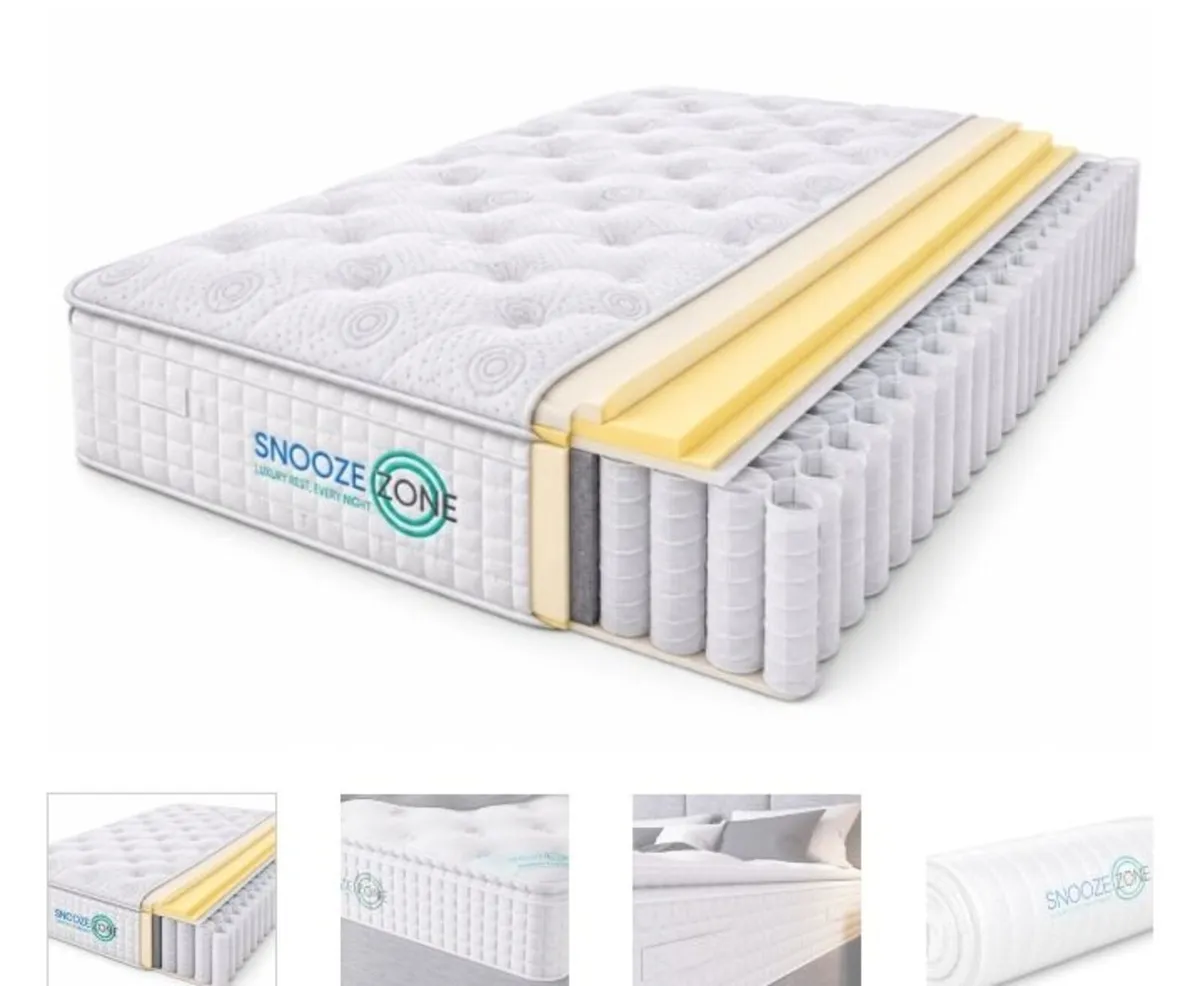 Snooze Zone Pocket Cloud Mattress / 4 Sizes - Image 2