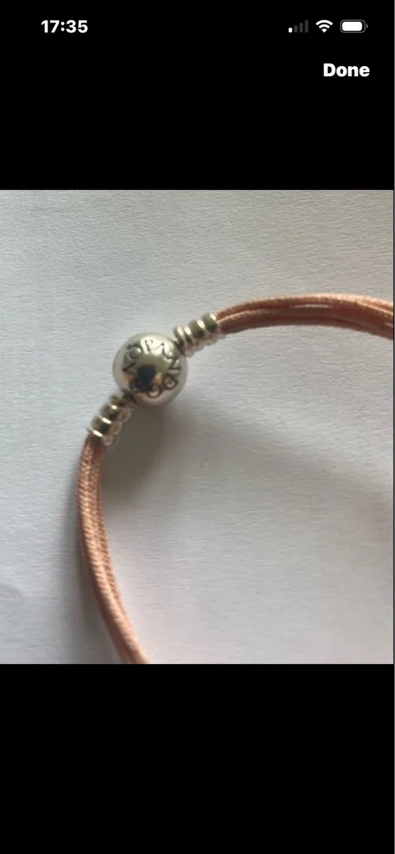 Vintage Pandora Silver Charm Bracelet - Image 2