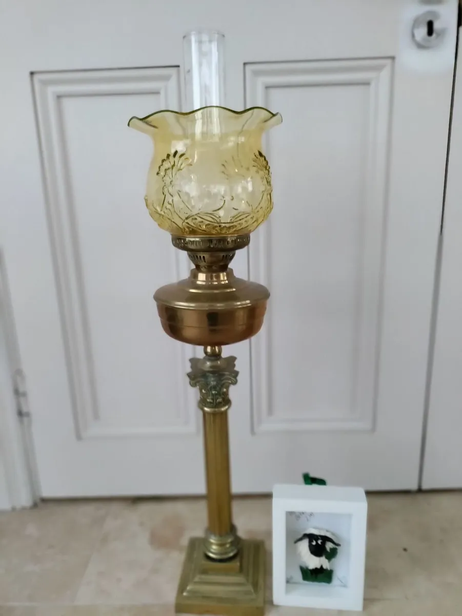 Brass lamp - Image 2