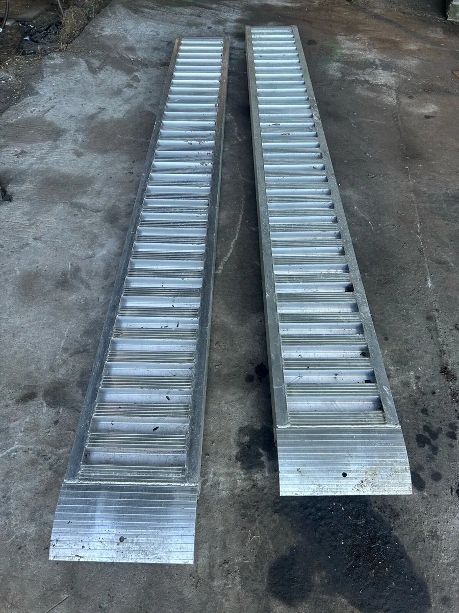 Aluminium ramps - Image 1
