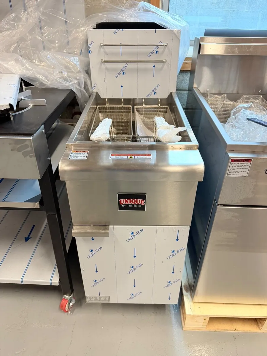 Unique Gas Fryer Stainless Steel Body - Image 1