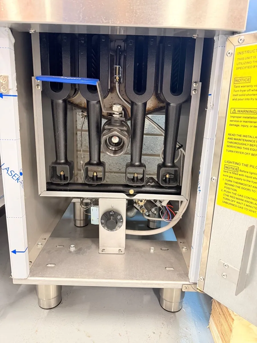 Unique Gas Fryer Stainless Steel Body - Image 3