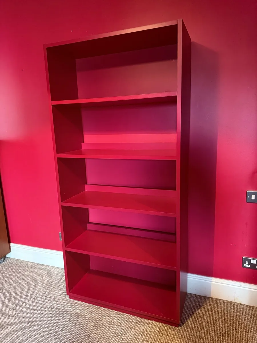 Pink or Burgundy Wooden Shelving Unit – €70 - Image 4