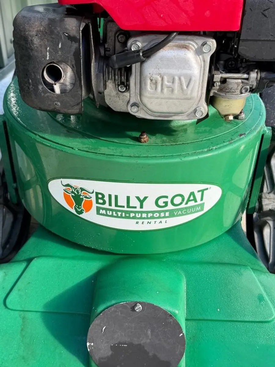 'Billy Goat' Commercial Garden Vacuum with 150L bag and ancillary suction hose - Image 4