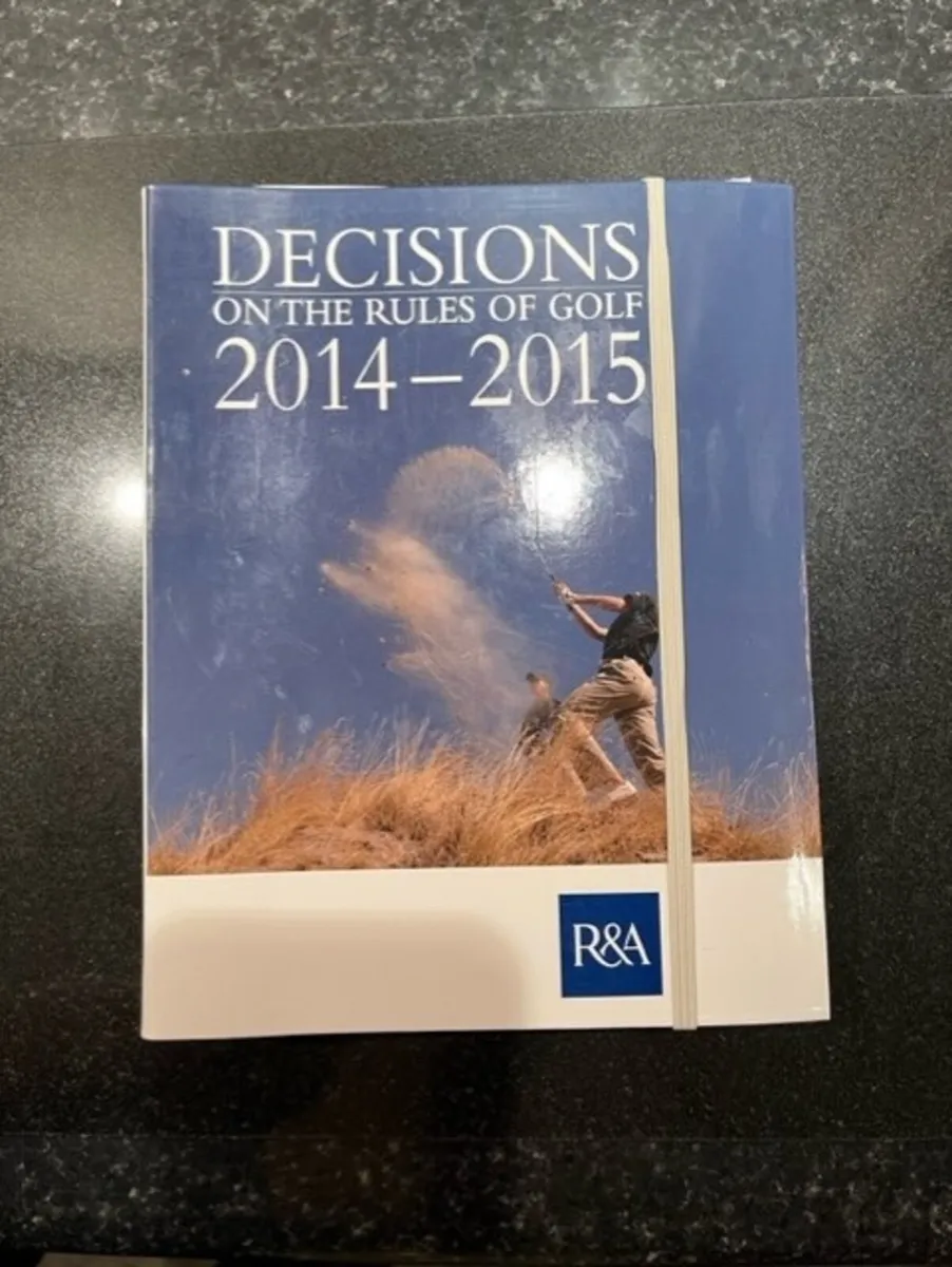 Golf Decisions 2014-2015 Book - Image 1